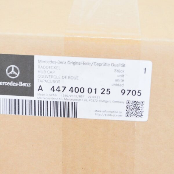 A44740001259705 - Mercedes-Benz Vito Van W447 Wheel Cover A44740001259705 NEW