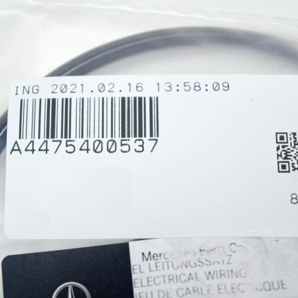 A4475400537 - MB VITO W447 Harness for Front Wheel Brake Wear Indicator A4475400537 NEW