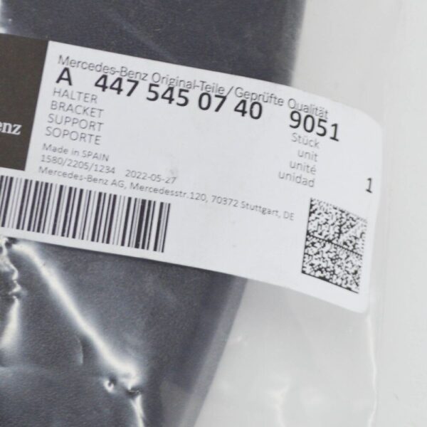 A4475450740 - MB VITO W447 Mount for Theft Alert System Sensor A4475450740 Original Part