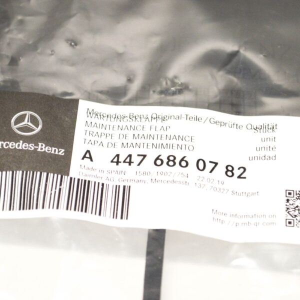 A4476860782 - MERCEDES-BENZ VITO Furgon W447 Front Wheel Arch Servicing Flap A4476860782 NEW