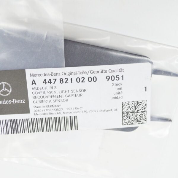 A44782102009051 - MB VITO W447 Cover Rain and Light Sensor A44782102009051 NEW ORIGINAL