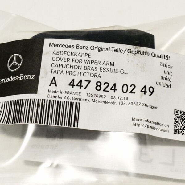 A4478240249 - NEW MERCEDES-BENZ VITO W447 REAR WINDSHIELD WIPER ARM COVER CAP A4478240249