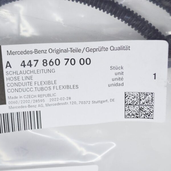 A4478607000 - MERCEDES-BENZ VITO W447 Windshield Wiper Pants Line A4478607000 NEW GENUINE