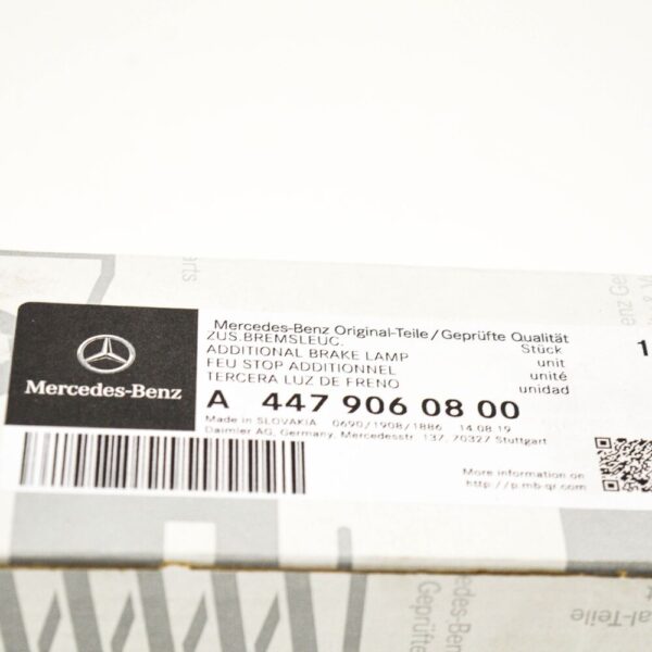 A4479060800 - NEW MB VITO W447 REAR TAILGATE ADDITIONAL BRAKE LIGHT A4479060800 ORIGINAL
