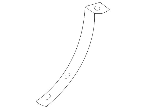 A4634700481 - Mercedes-Benz G-Class W463 Fuel Tank Protective Mount A4634700481