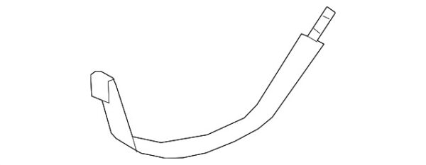 A4634700540 - Mercedes-Benz G-Class W463 fuel tank belt A4634700540