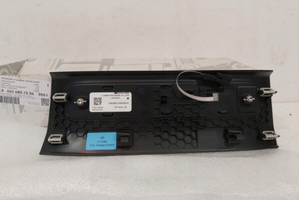 A46368075069051 - NEW MERCEDES-BENZ G W463 AMG REAR LEFT DOOR COVER RAIL A46368075069051 ORIGINAL