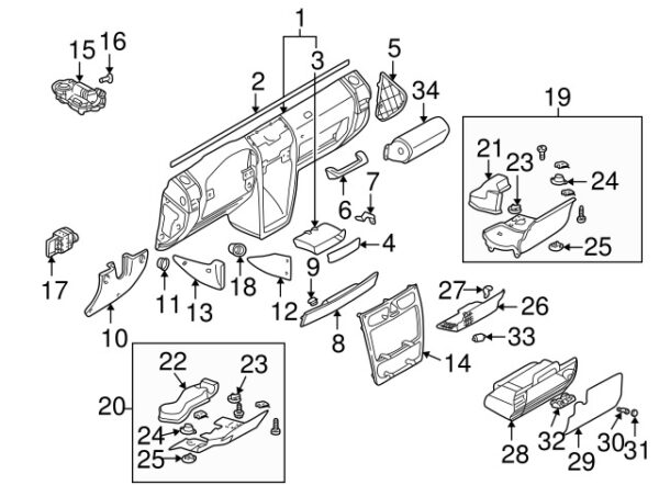 A4636894114 - Grip mount inside for Mercedes-Benz G-Class W463 A4636894114