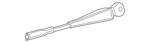 A46382402197167 - Mercedes-Benz G-Class W463 rear windshield wiper arm A46382402197167