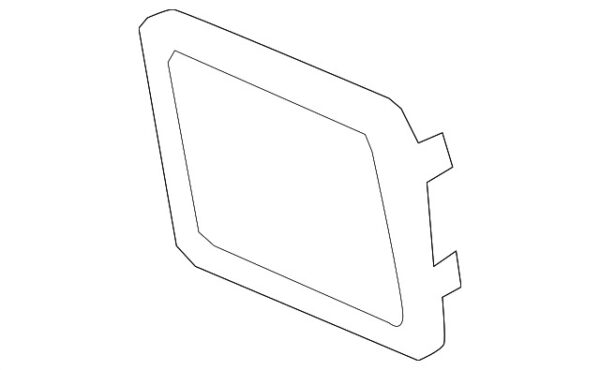 A46382742009051 - Mercedes-Benz G-Class W463 Rear Right Speaker Cover A46382742009051