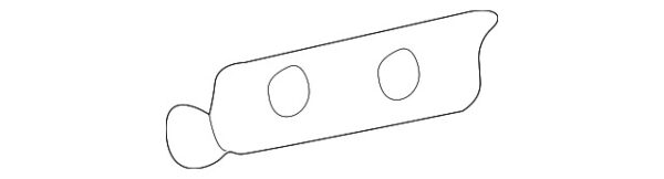 A46386802397101 - NEW MB G CLASS CENTER LOWER SEAT BELT LAP AND SHOULDER BELT BRACKET ORIGINAL