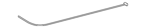 A4638800360 - Mercedes-Benz G-Class W463 bonnet locking plate A4638800360