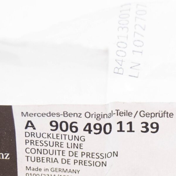 A9064901139 - MB Sprinter 906 Exhaust System Long Pressure Line A9064901139 NEW