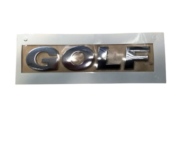 5K0853687A739 - NEW VW GOLF MK6 REAR CHROME EMBLEM INSCRIPTION BADGE 5K0853687A739 ORIGINAL