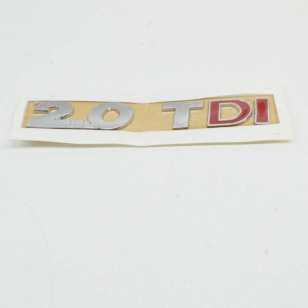 5N0853675NGQF - VW TIGUAN MK1 Rear '2.0 TDI' Badge 5N0853675NGQF ORIGINAL
