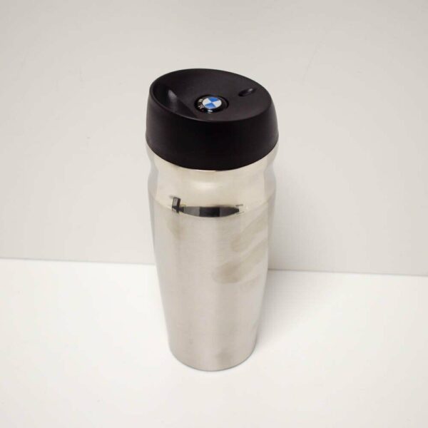 80562211967 - BMW Thermo Mug Stainless Steel Insulated Cup 15oz. 80562211967 ORIGINAL +