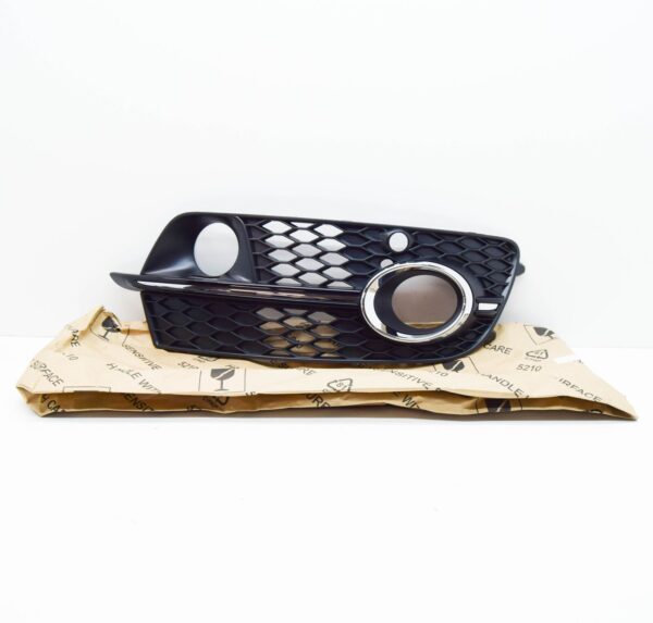 8R0807682QBJI - NEW AUDI Q5 8R FRONT RIGHT BUMPER AIR GUIDE GRILLE 8R0807682QBJI ORIGINAL