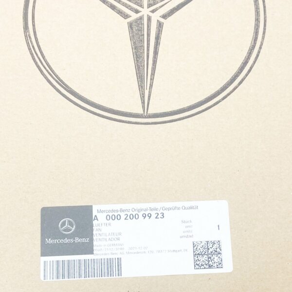 A0002009923 - NEW MERCEDES-BENZ SPRINTER 906 FAN BLADE A0002009923 ORIGINAL