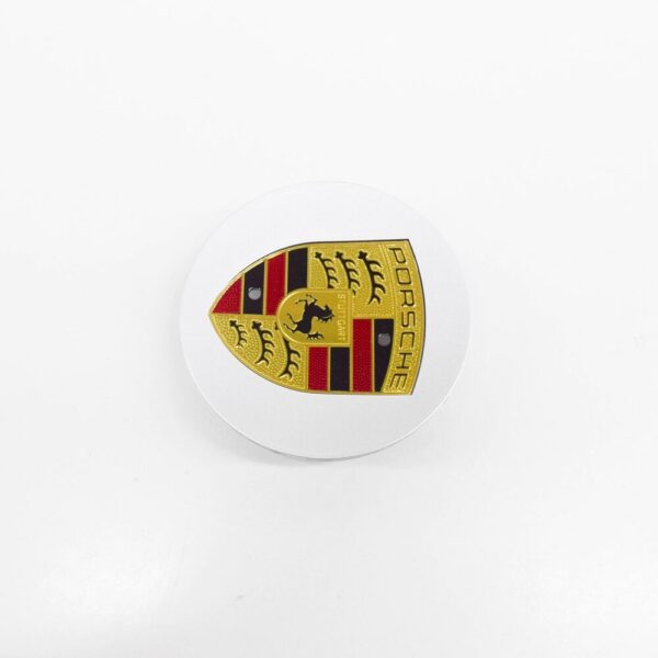 00004460601 - Porsche Large Colour Crest Centre Cap 00004460601 GENUINE NEW