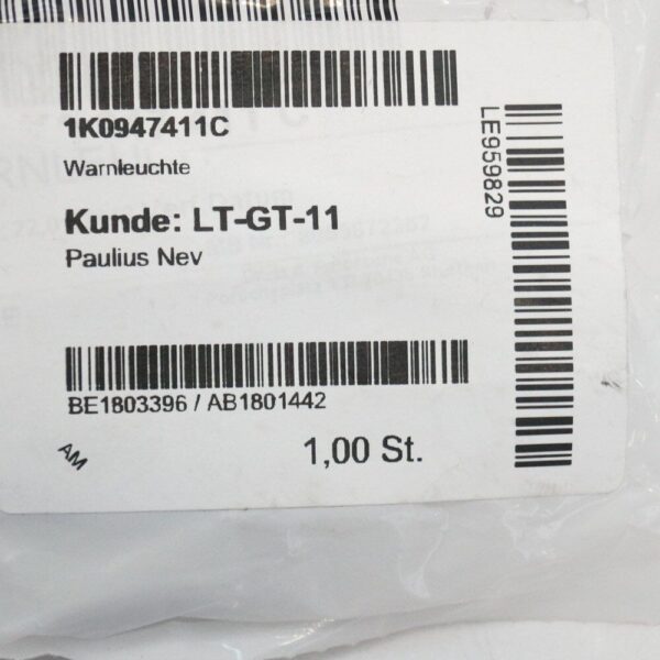 1K0947411C - Porsche Macan 95B Front Door Warning Light 1K0947411C 2016 NEW GENUINE
