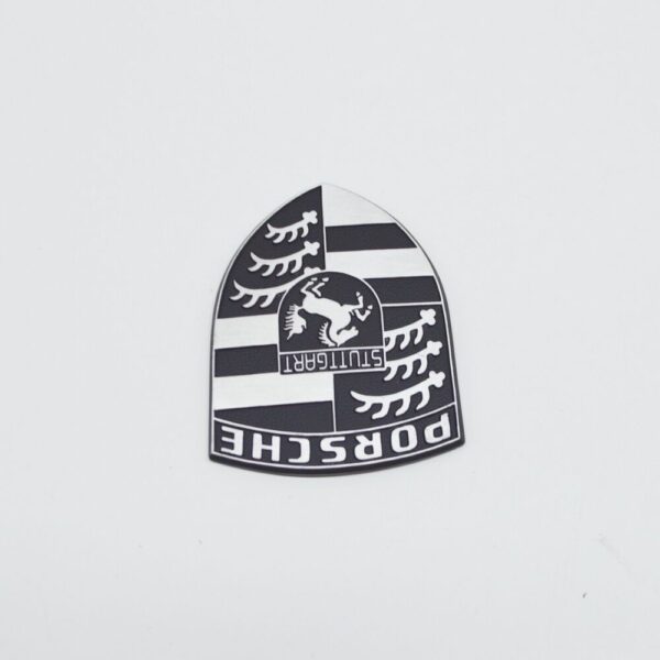 92811040300 - Porsche 928 Intake Air Distributor Crest Emblem 92811040300 NEW GENUINE