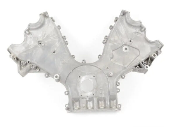 94810102220 - PORSCHE CAYENNE 92A ENGINE TIMING CHAIN COVER MAGNESIUM 94810102220 GENUINE