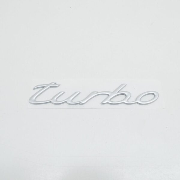 955559038014W9 - Porsche 955 Cayenne Turbo Rear Sticker Sticker Aluminum 95559038014W9 New