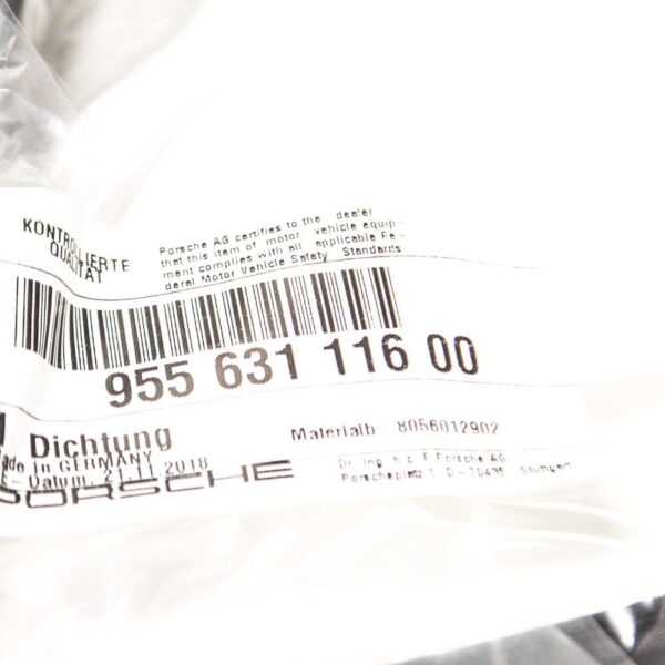 95563111600 - PORSCHE CAYENNE 9PA Headlight Lamp Gasket Seal Right 95563111600 NEW OEM