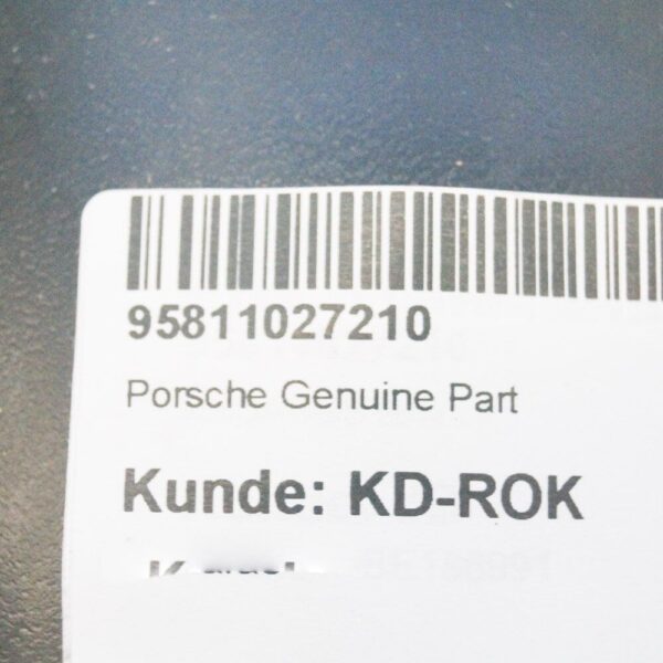 95811027210 - Porsche Cayenne 92a new genuine air intake pipe 95811027210 2015