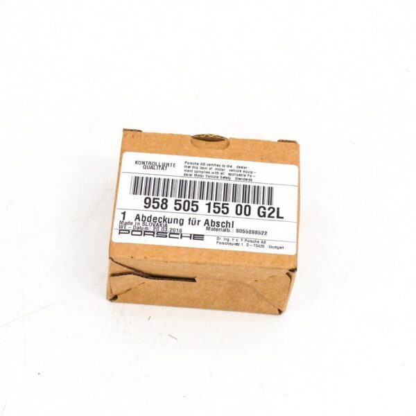 95850515500G2L - Porsche Cayenne 92A front bumper towing hook cap 95850515500G2L new