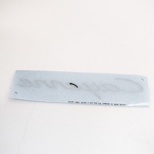 95855967502 - Porsche Cayenne Rear Tailgate Script Emblem Badge 92A 95555967502 New Genuine