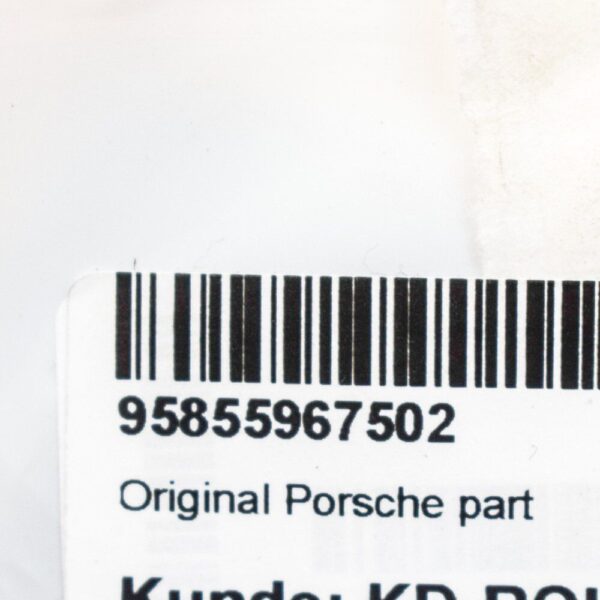 95855967502 - Porsche Cayenne Rear Tailgate Script Emblem Badge 92A 95555967502 New Genuine