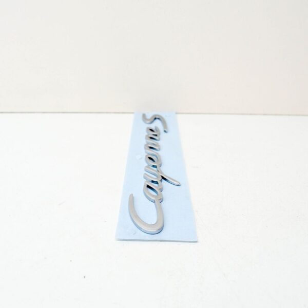 958559676000C1 - Porsche Cayenne 9PA Rear Emblem Badge 958559676000C1 NEW GENUINE