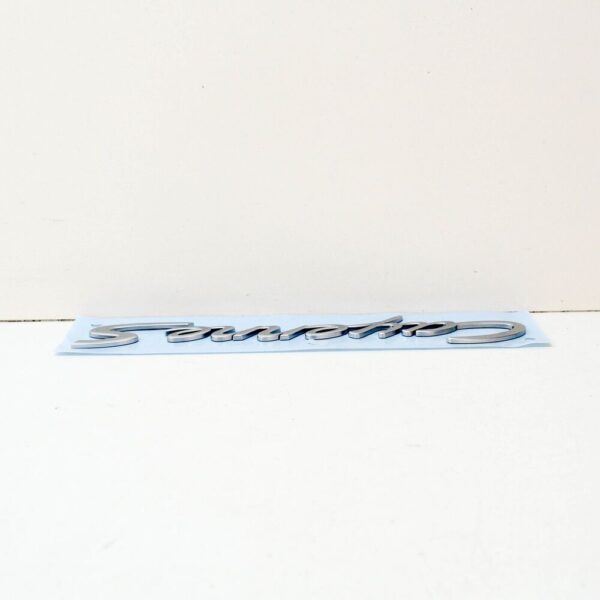 958559676000C1 - Porsche Cayenne 9PA Rear Emblem Badge 958559676000C1 NEW GENUINE