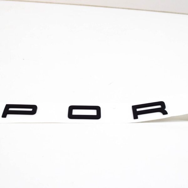 95855968702 - PORSCHE CAYENNE 92A Trunk Lid Emblem Badge 95855968702 NEW