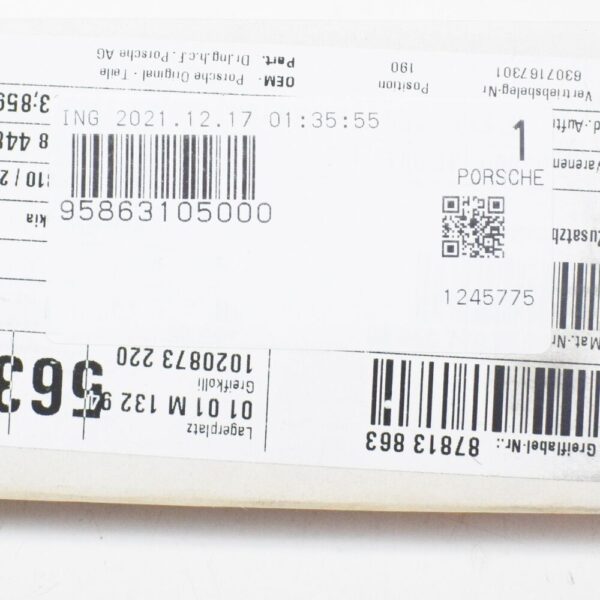 95863105000 - Porsche Cayenne 92A 958 3. Third Brake Light 95863105000 NEW