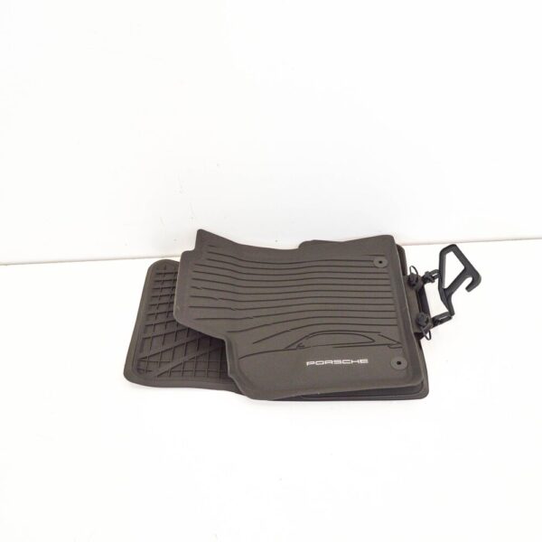 95B04480043OP1 - PORSCHE MACAN 95B S All Weather Floor Mats Set LHD 95B04480043OP1 NEW OEM