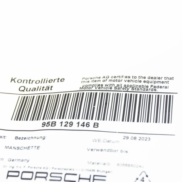 95B129146B - Porsche Macan 95B adapter holder for cufflinks front right B129146bpart