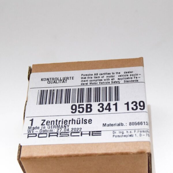 95B341139 - PORSCHE MACAN 95B Transmission Centre Sleeve 95B.341.139 95B341139 NEW GENUINE