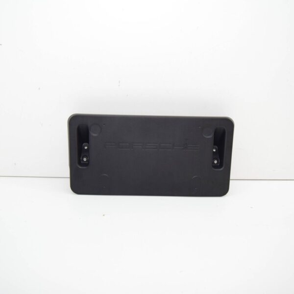 95B807287F1E0 - Porsche Macan 95B Front Bumper License Plate Holder 95B807287F1E0 NEW GENUINE