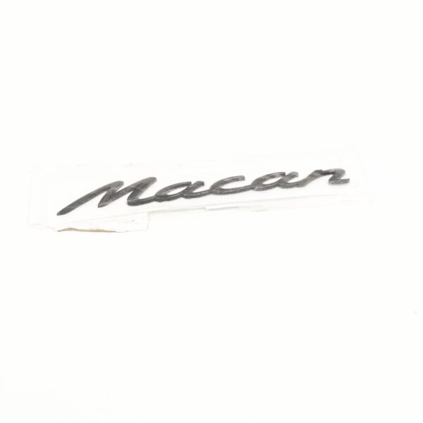 95B853675D - Porsche Macan 95B Rear Tailgate Boat Lid Emblem Badge 95B853675D NEW GENUINE