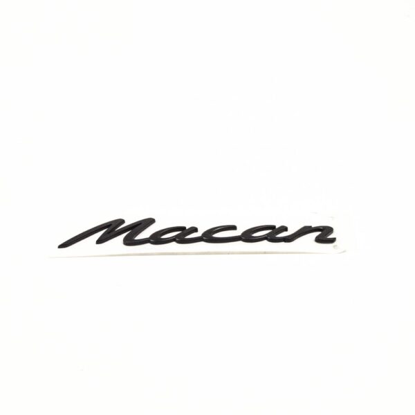 95B853675D - Porsche Macan 95B Rear Tailgate Boat Lid Emblem Badge 95B853675D NEW GENUINE