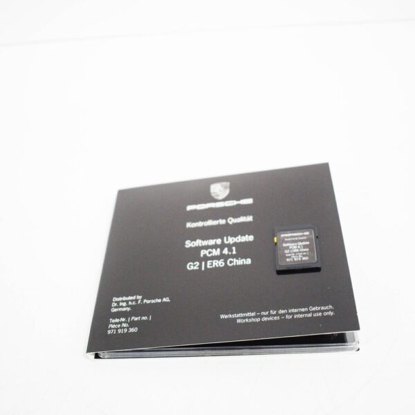971919360 - Porsche PANAMERA 971 Navigation Software SD Card 971919360 971.919.360 NEW