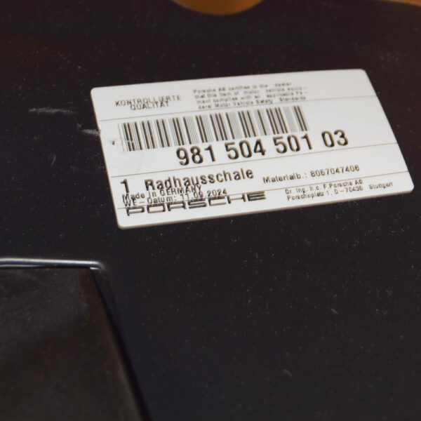 98150450103 - Porsche Boxster 981 Front Left Fender Wheel Arch Trim 98150450103 NEW
