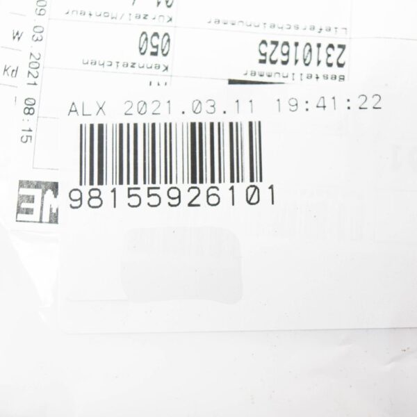 98155926101 - Porsche 981 Cayman Matte Black GTS Sticker 98155926101 New