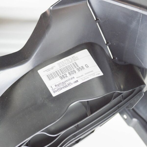 982809958G - Porsche 718 Cayman 982 Front Right Wheel Arch Liner Part 982809958G NEW GENUINE