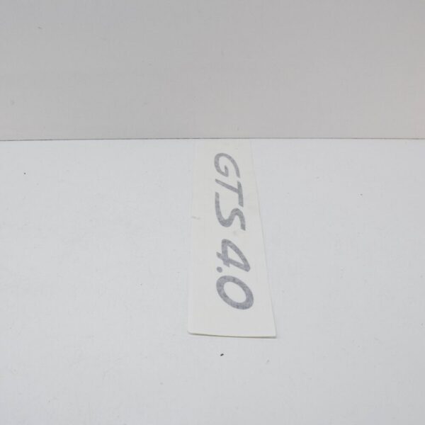 982853417 - Porsche 718 Boxster 982 GTS4.0 Sticker 982853417 NEW GENUINE