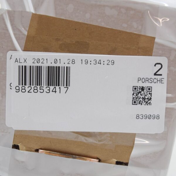 982853417 - Porsche 718 Boxster 982 GTS4.0 Sticker 982853417 NEW GENUINE