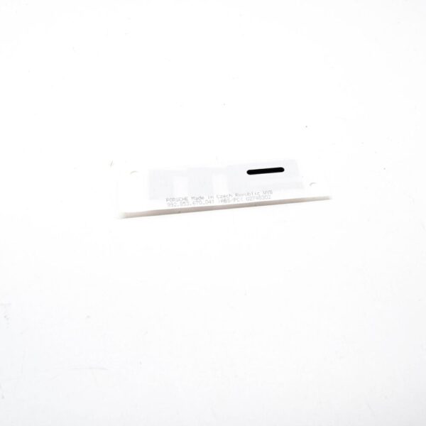 9.92854E+11 - Porsche 911 992 Rear Bumper Cover Emblem 992853670041 New Genuine