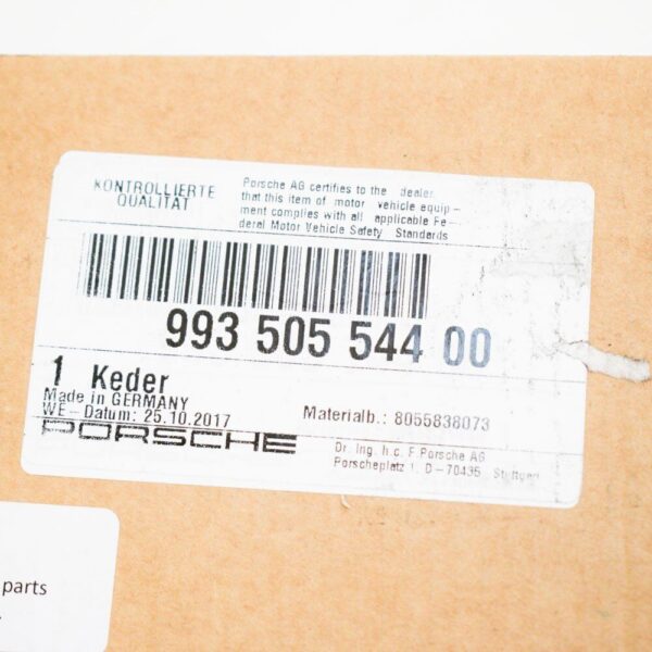 99350554400 - Porsche 911 993 bumper top right gasket 99350554400 NEW REAL